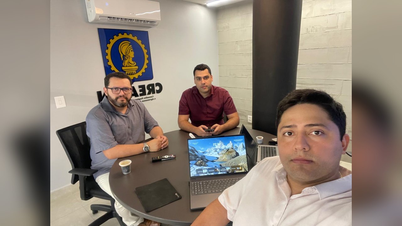 Equipe no CREA-RN