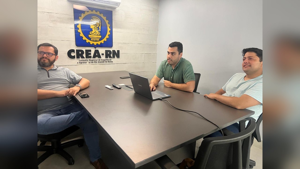 Reunião no CREA-RN