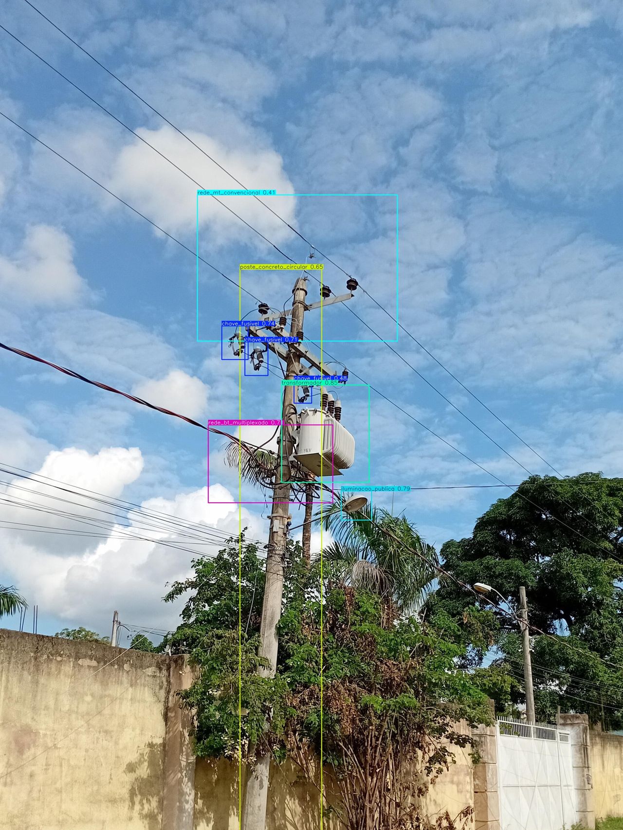 Automatic detection of electrical assets